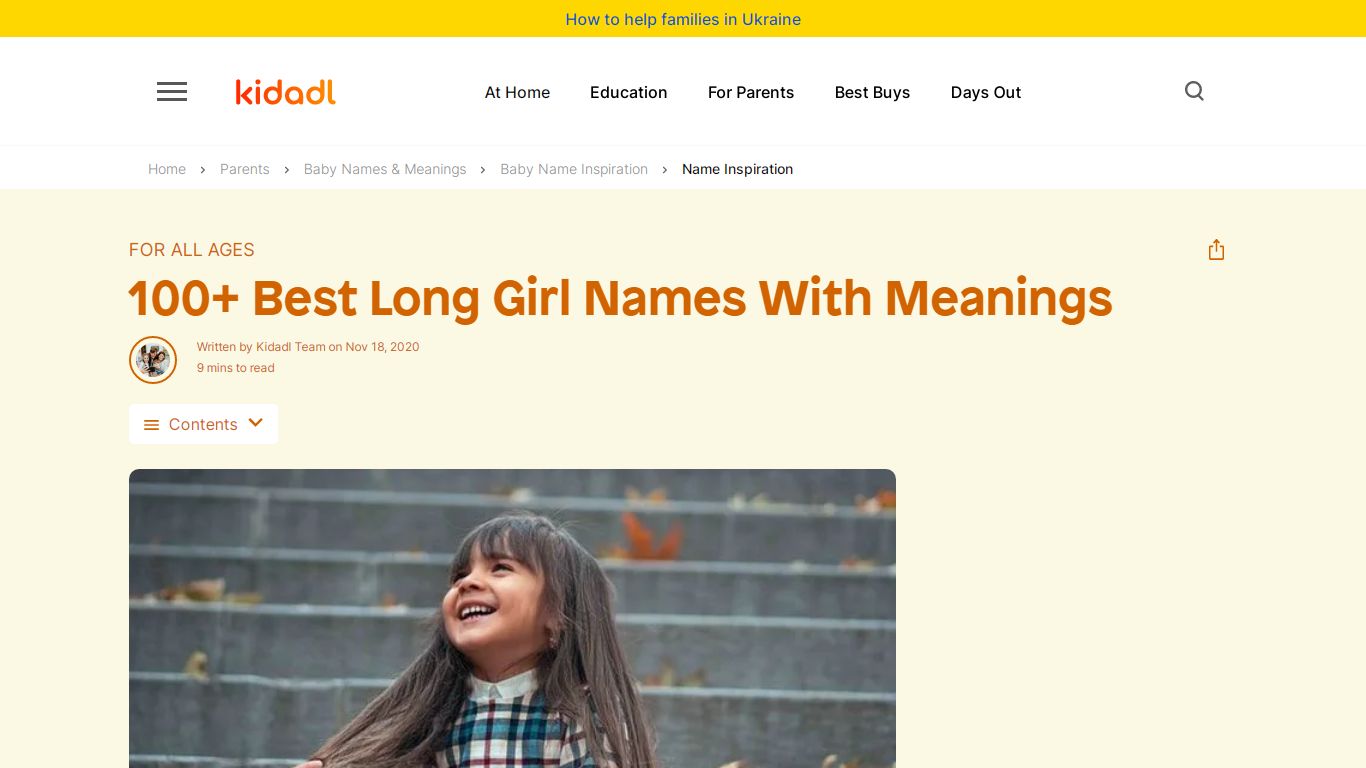 100+ Best Long Girl Names With Meanings - Kidadl