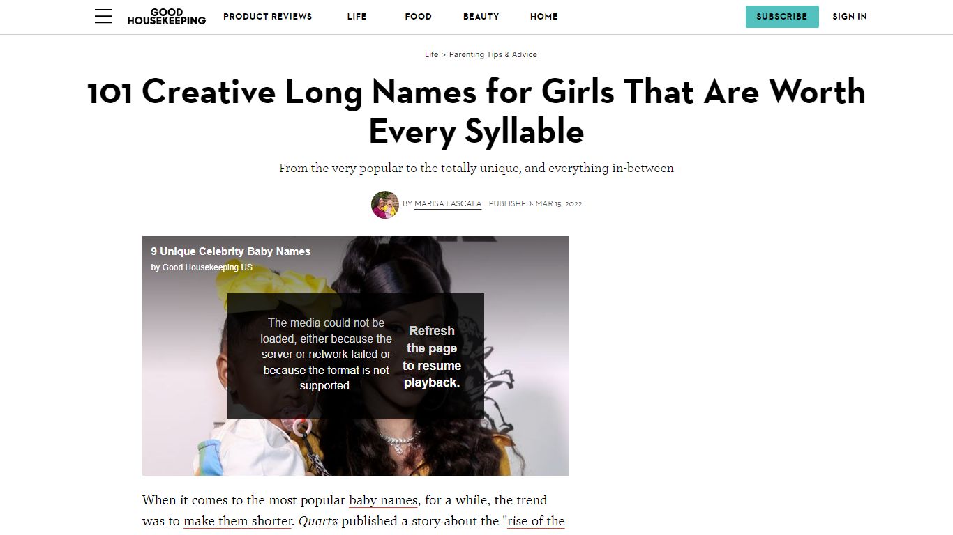 101 Beautiful Long Names for Girls 2022 - Good Housekeeping